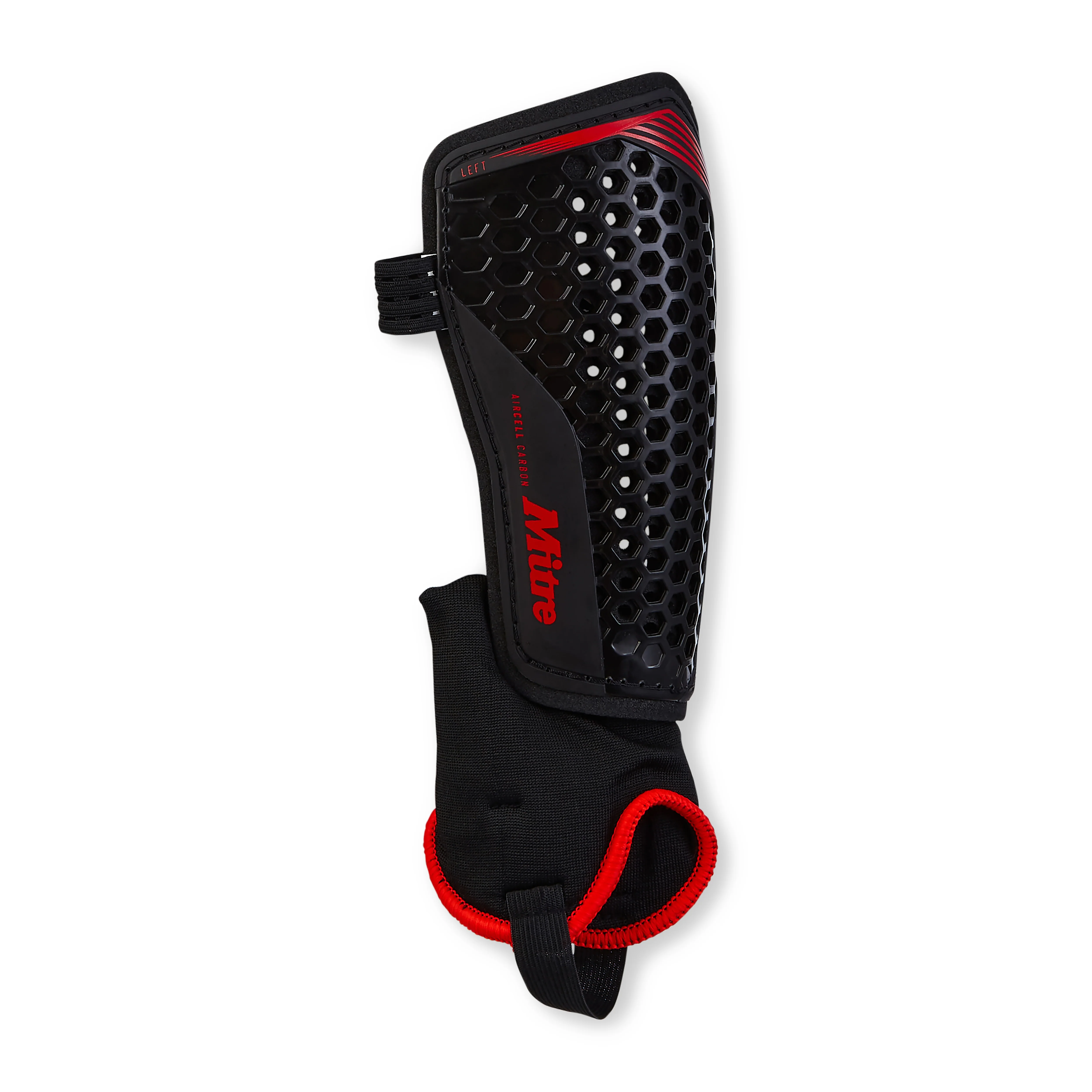 Aircell Carbon Shinguards Black/Red - Image 2
