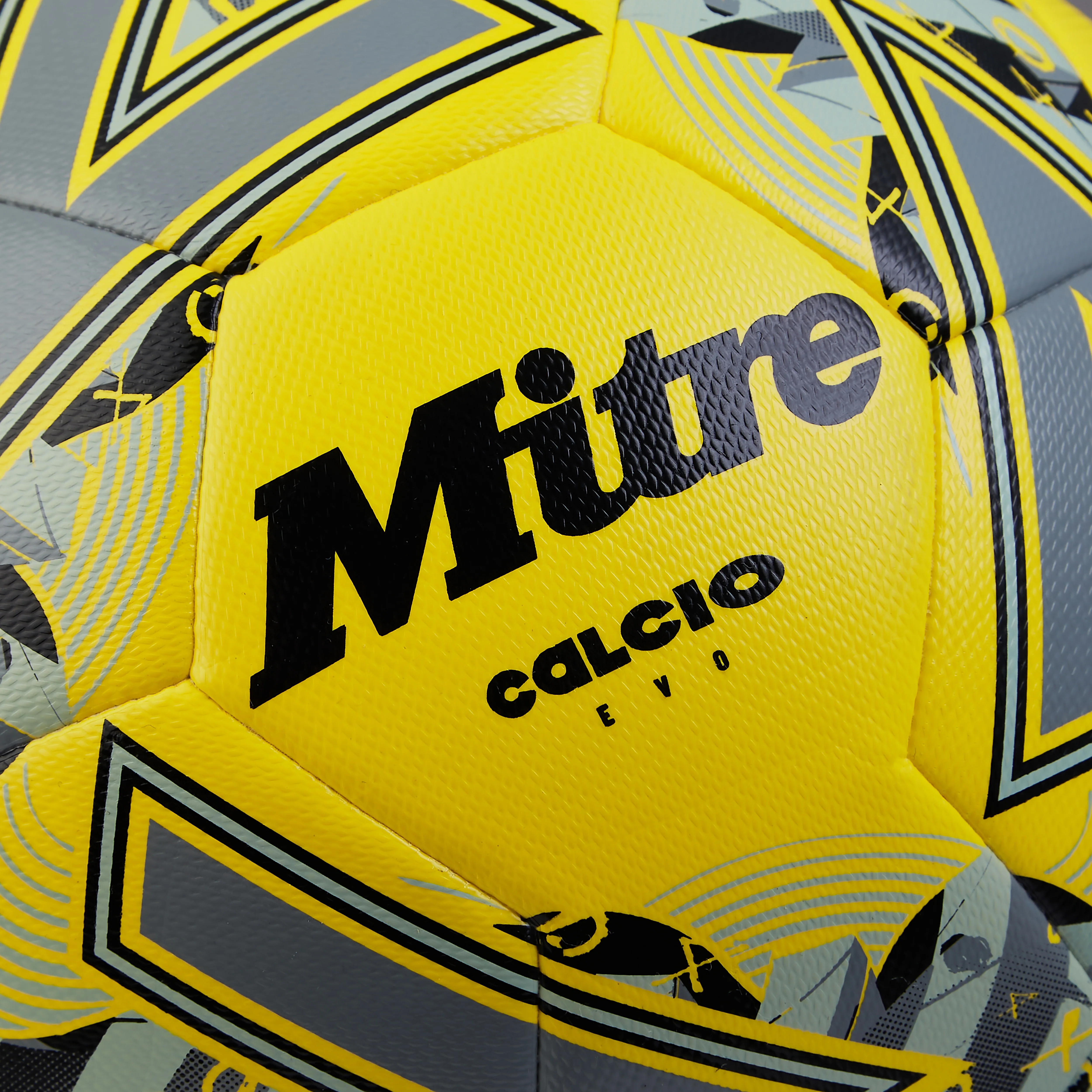 Calcio Evo Football Yellow/Black - Image 4