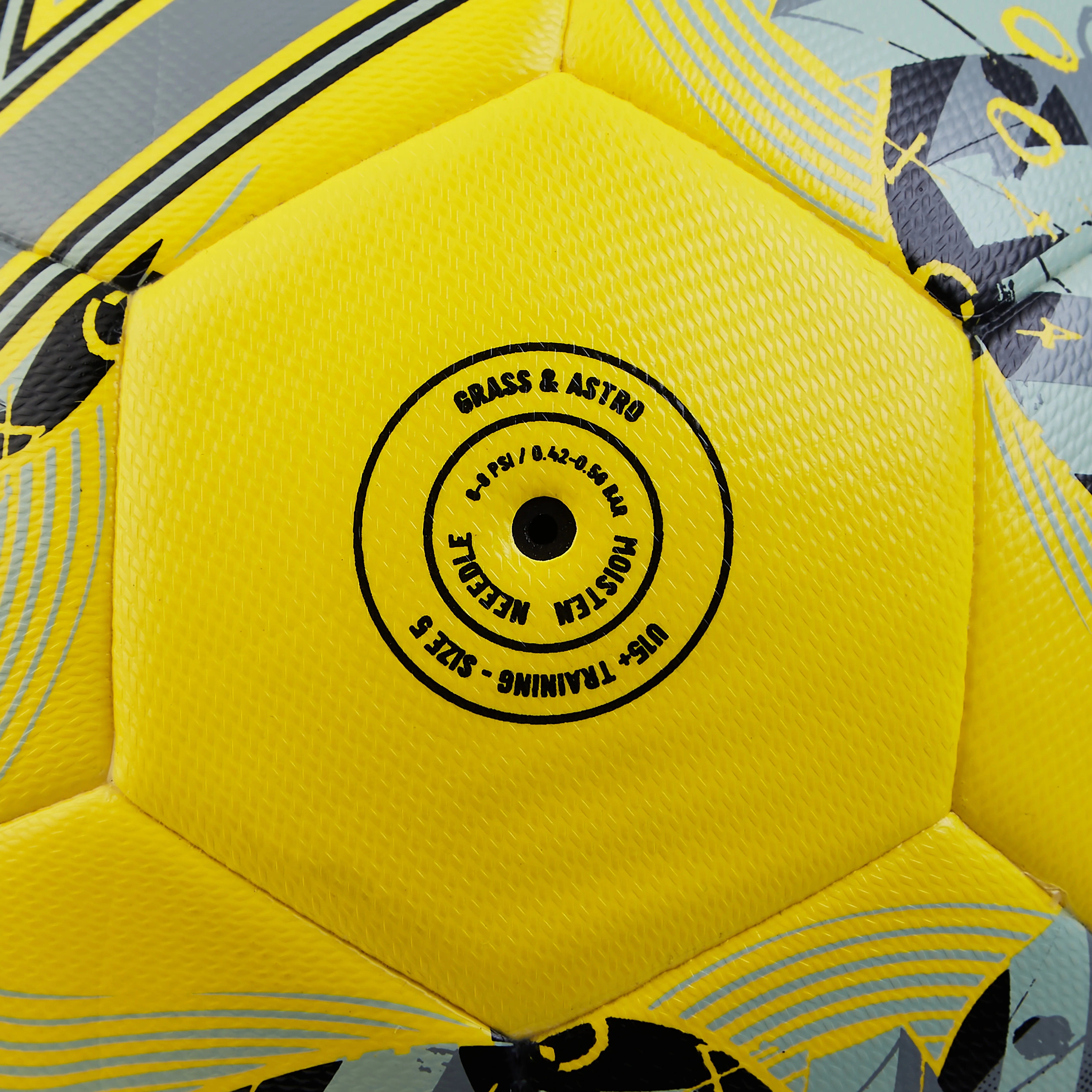 Calcio Evo Football Yellow/Black - Image 6