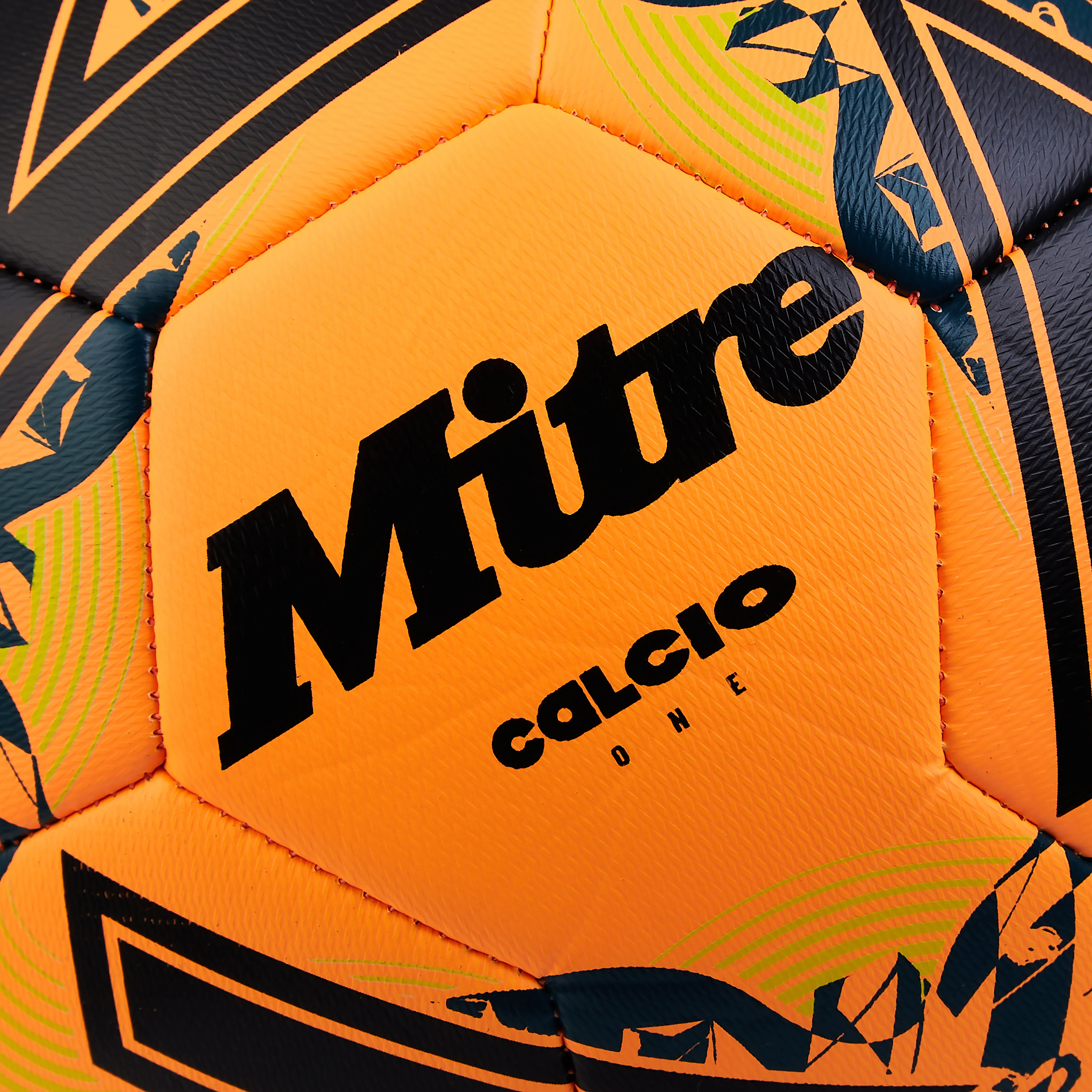 Calcio Football Orange/Black - Image 4