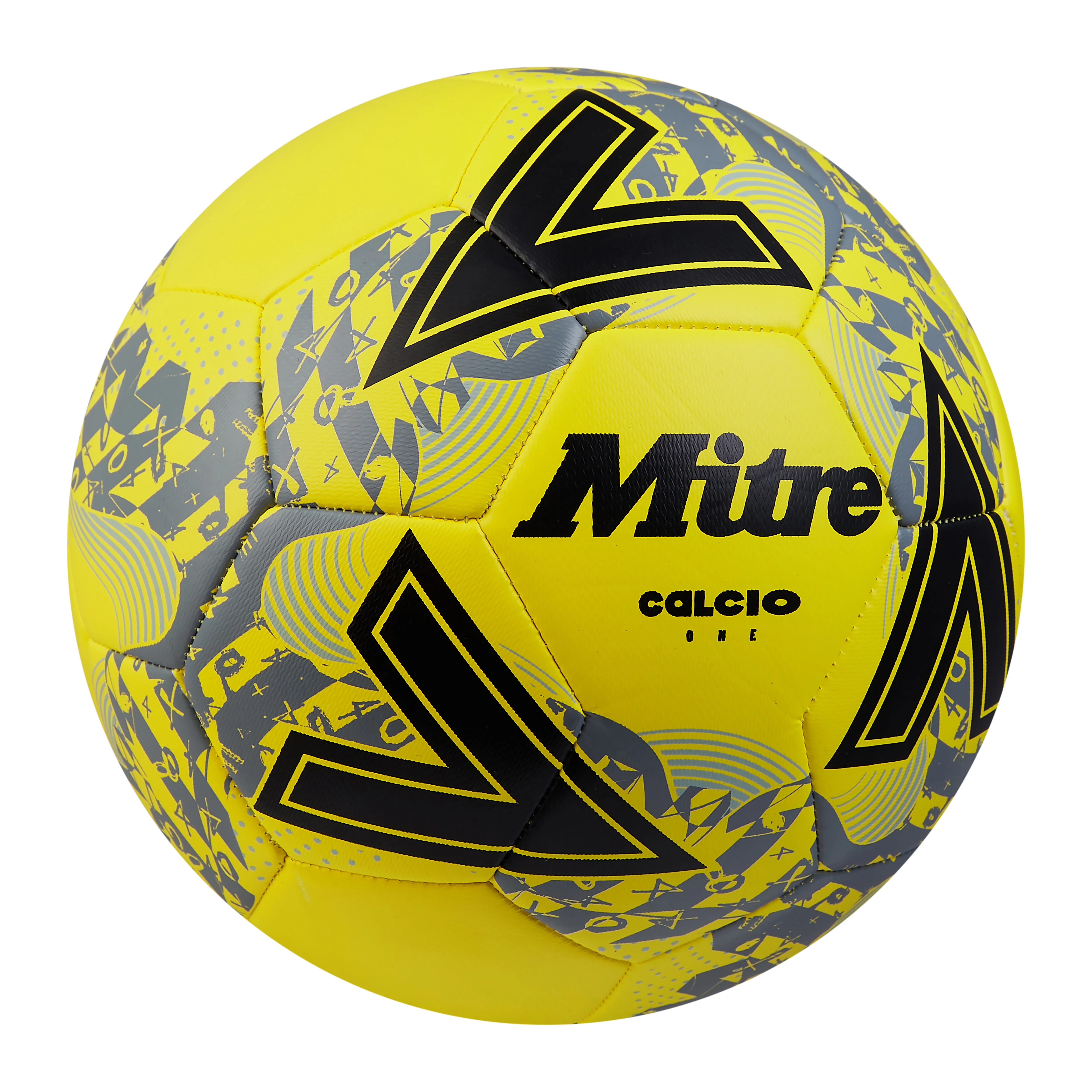 Calcio Football Yellow/Black - Image 3