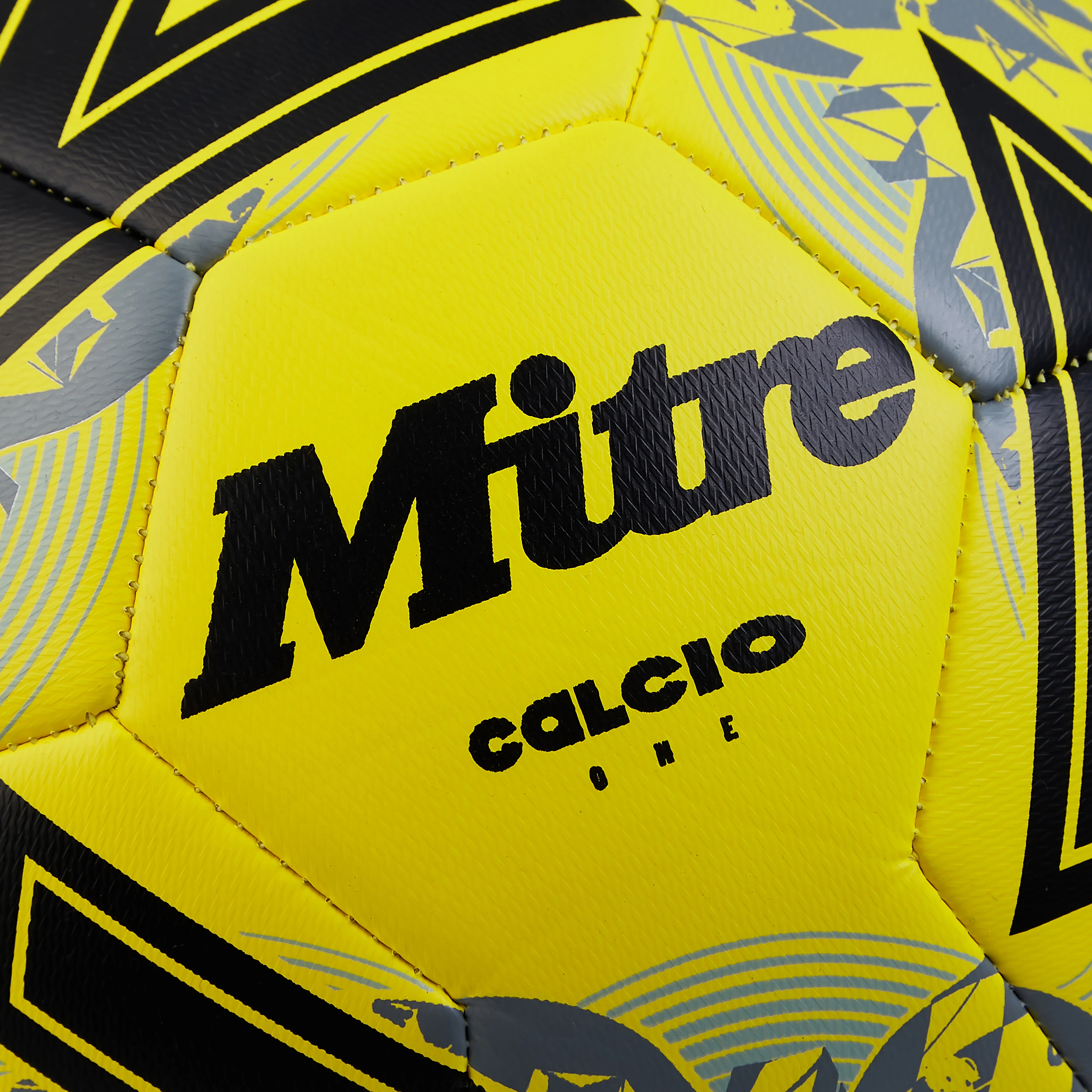 Calcio Football Yellow/Black - Image 4