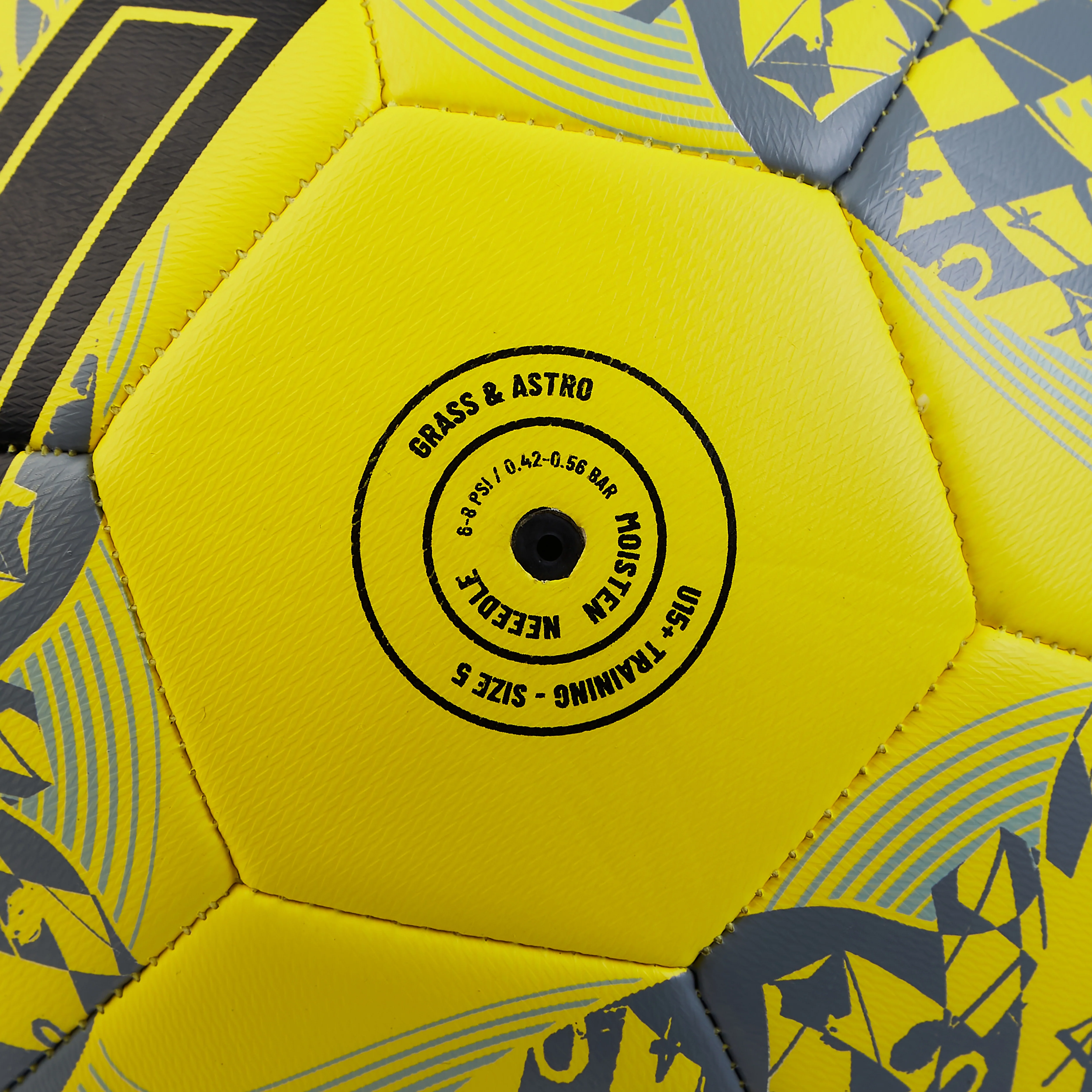 Calcio Football Yellow/Black - Image 6