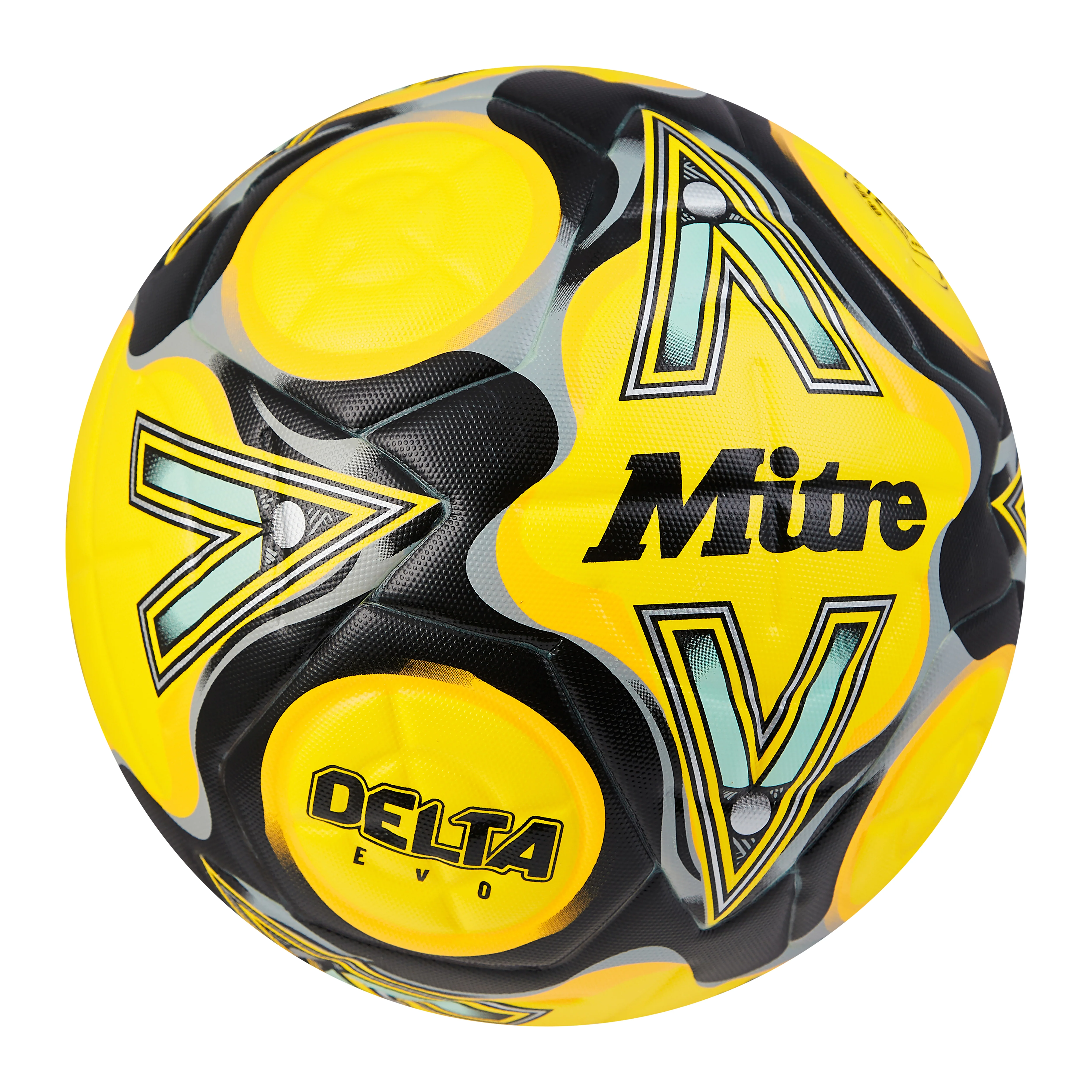 Delta Evo Football Yellow/Black - Image 3