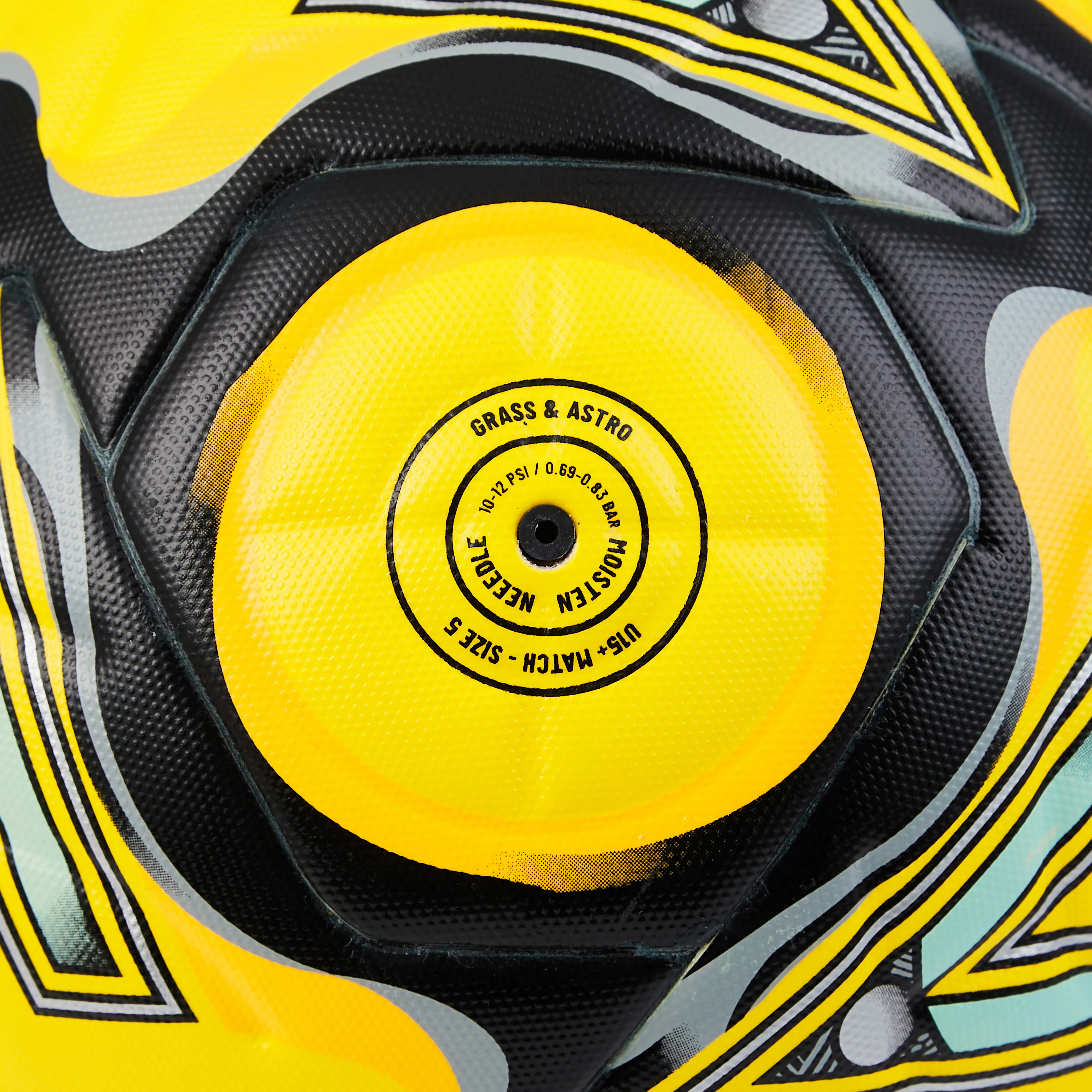 Delta Evo Football Yellow/Black - Image 5