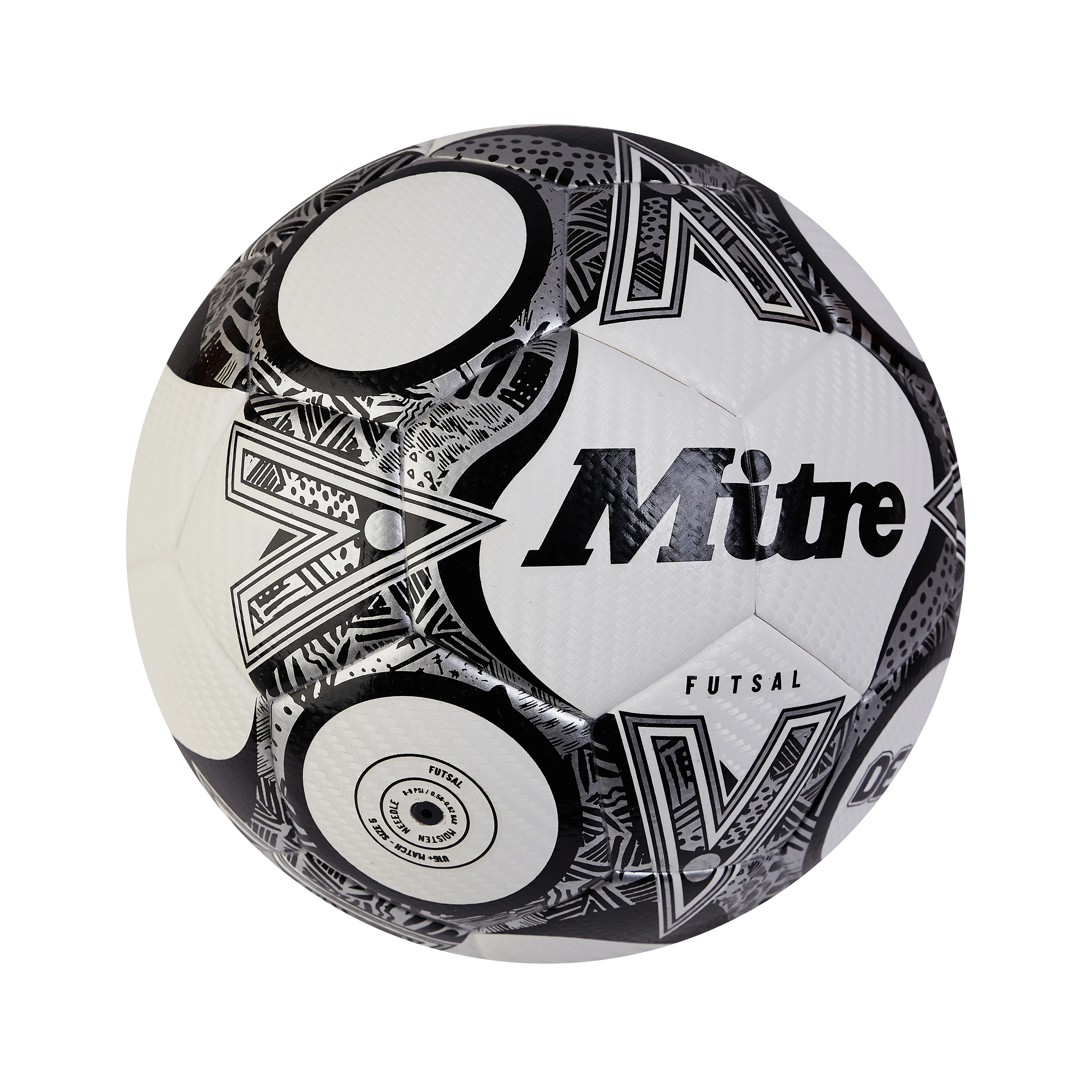 DELTA FUTSAL 24 WHITE/BLACK/SILVER - Image 3