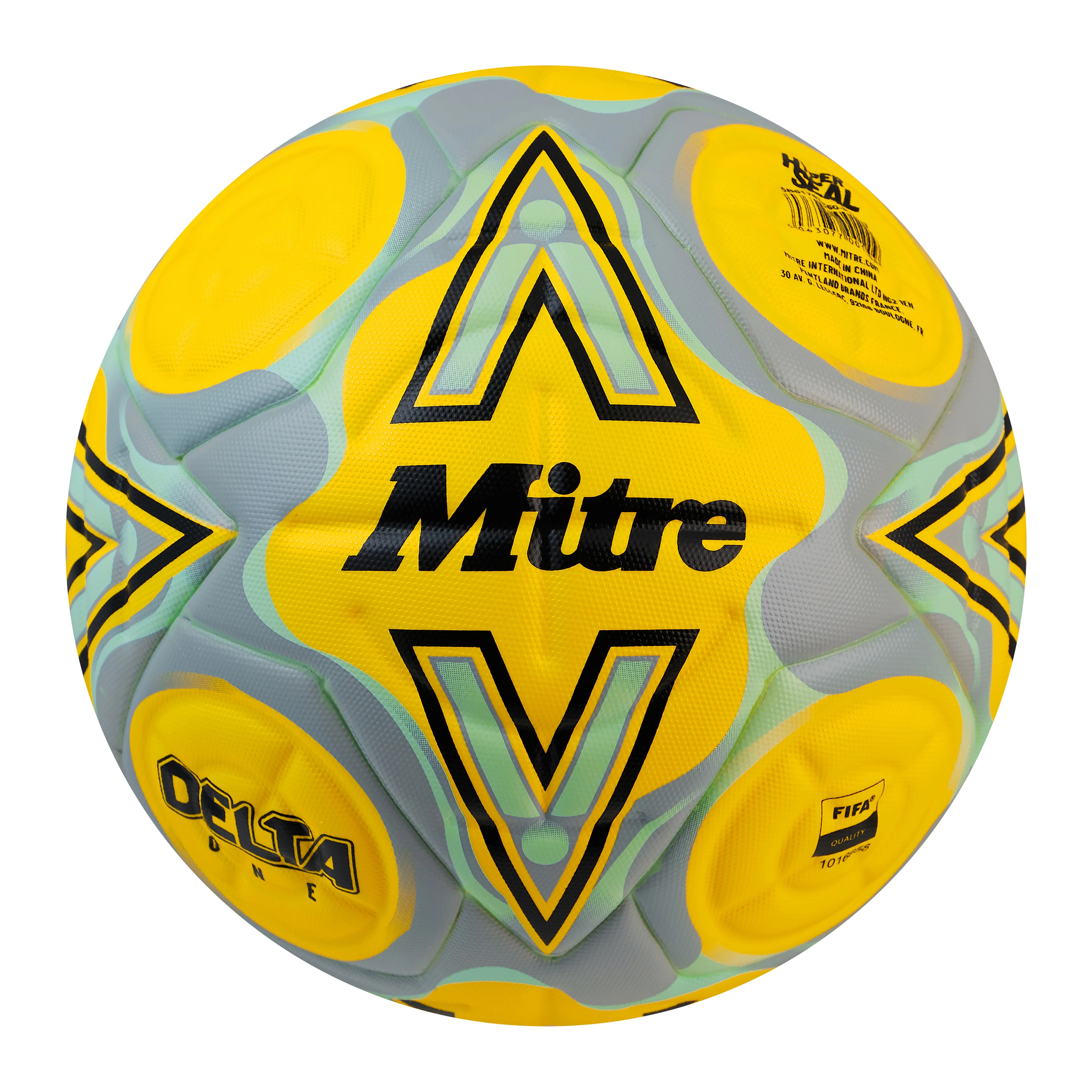 Delta One Football Yellow/Black