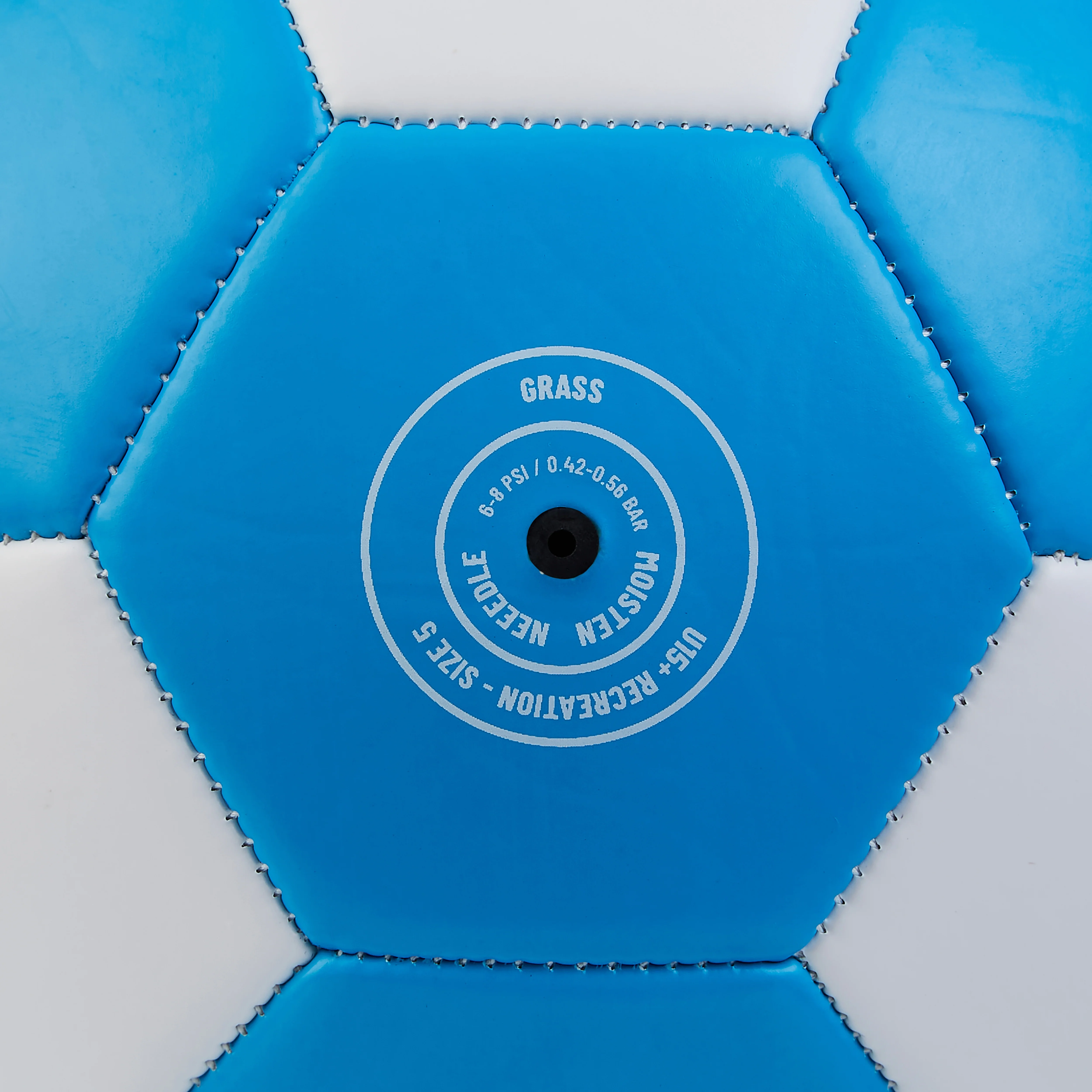 Flare Football Blue/White - Image 6