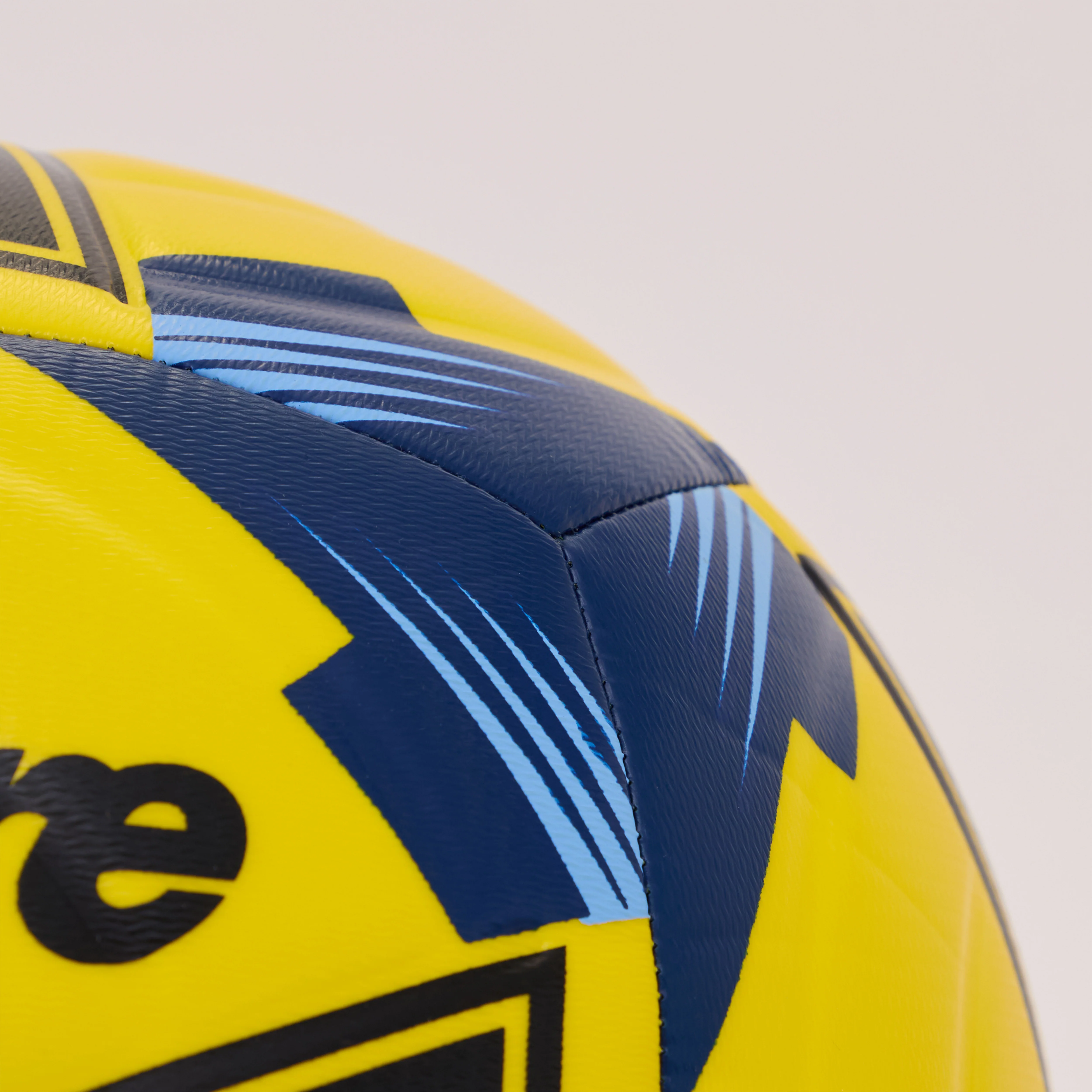 Impel One Football Fluo Yellow/Black/Blue - Image 3