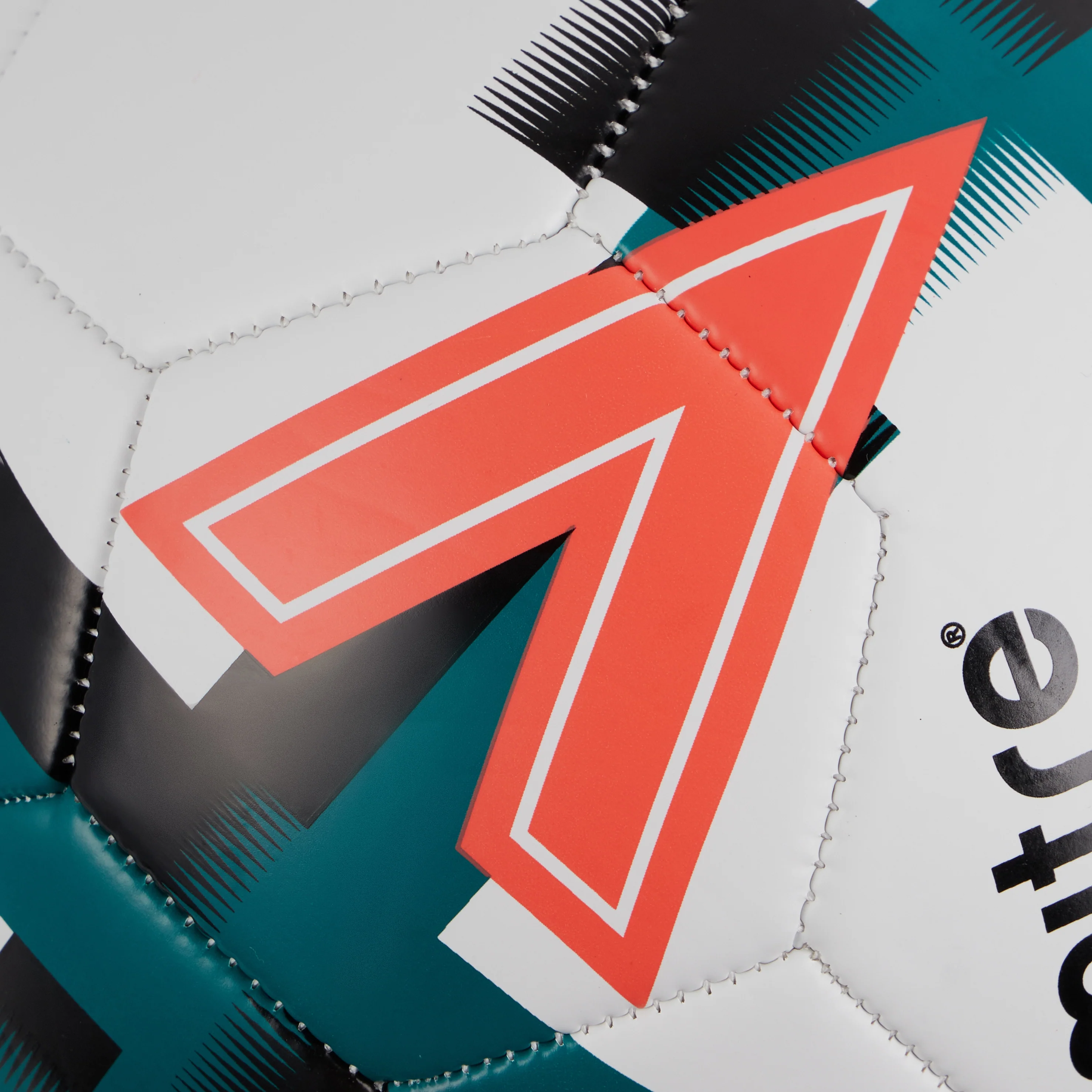 Personalised Football White/Green - Image 5