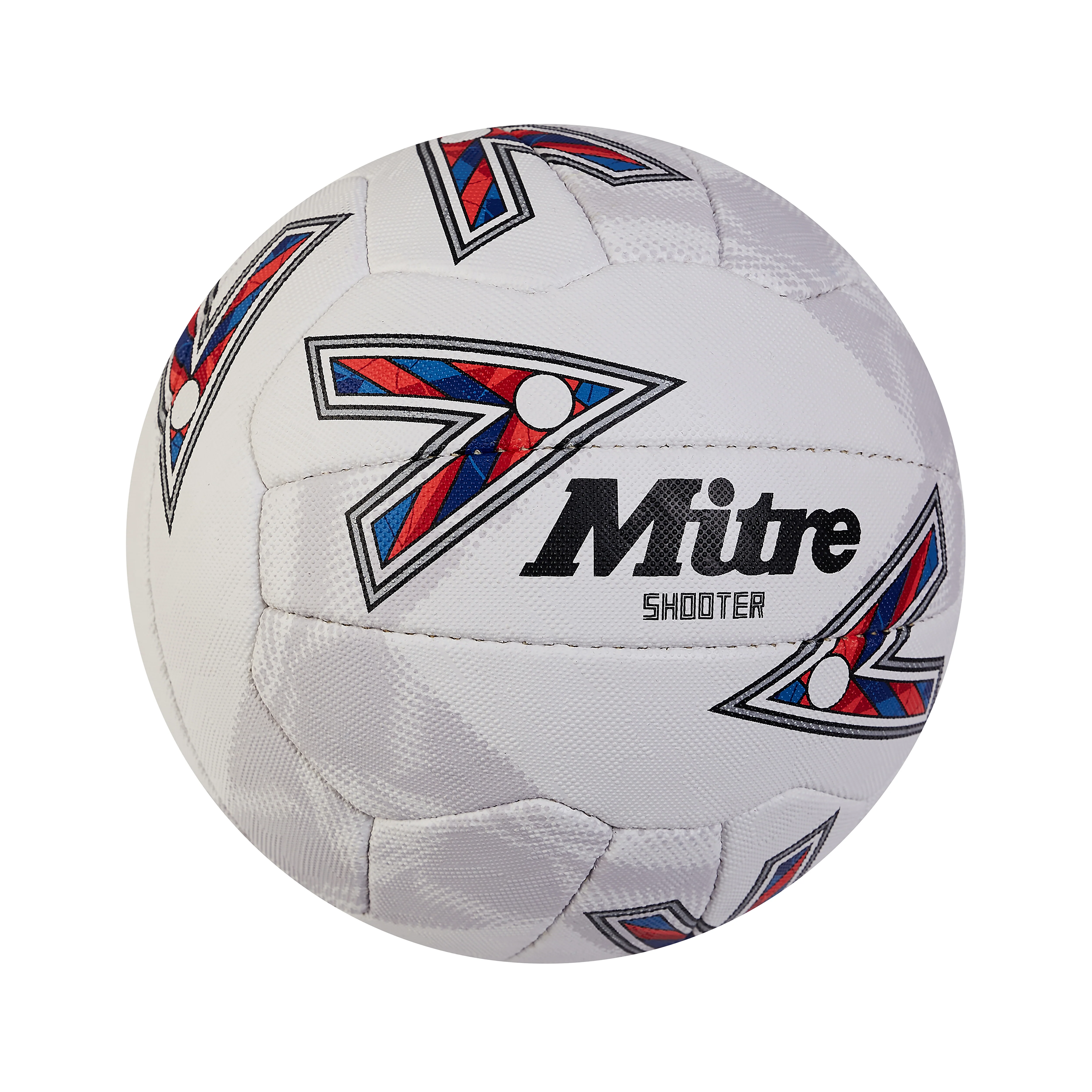 Shooter Netball White/Red - Image 3