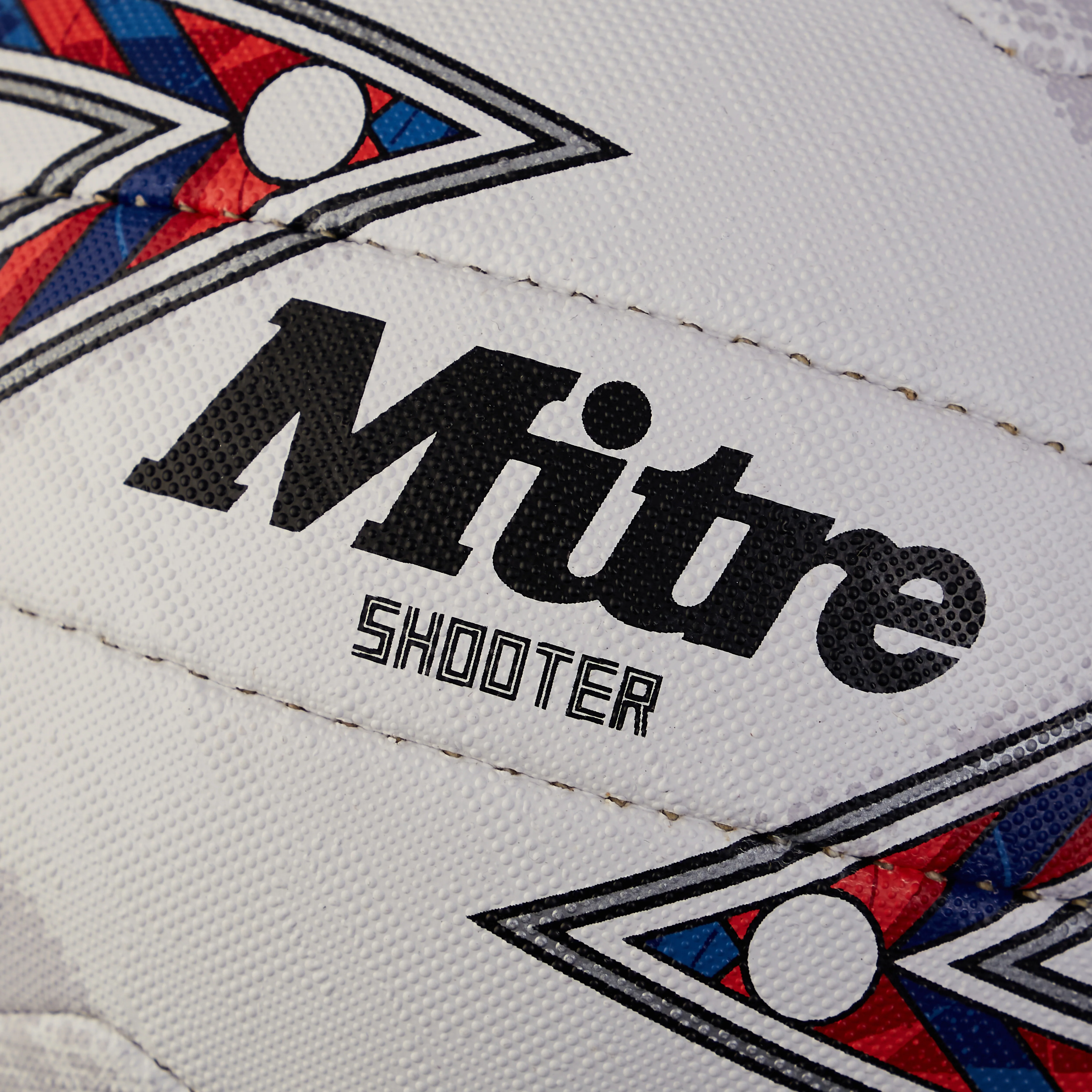 Shooter Netball White/Red - Image 4