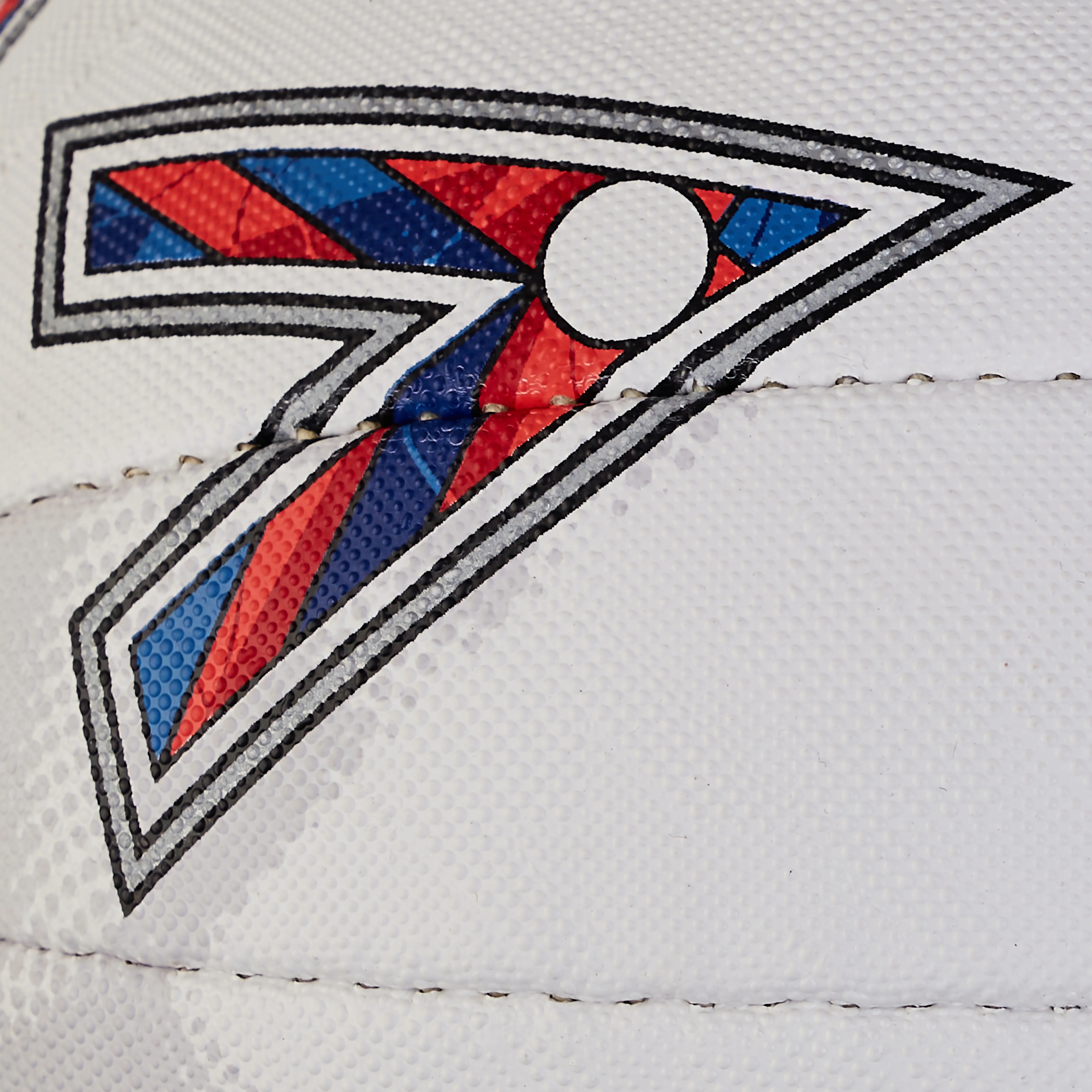 Shooter Netball White/Red - Image 5