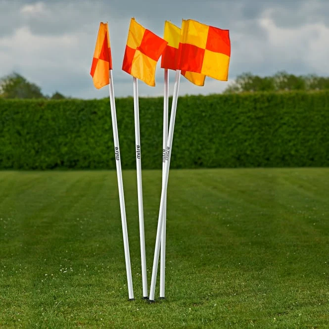 Standard Corner Flags White - Image 2