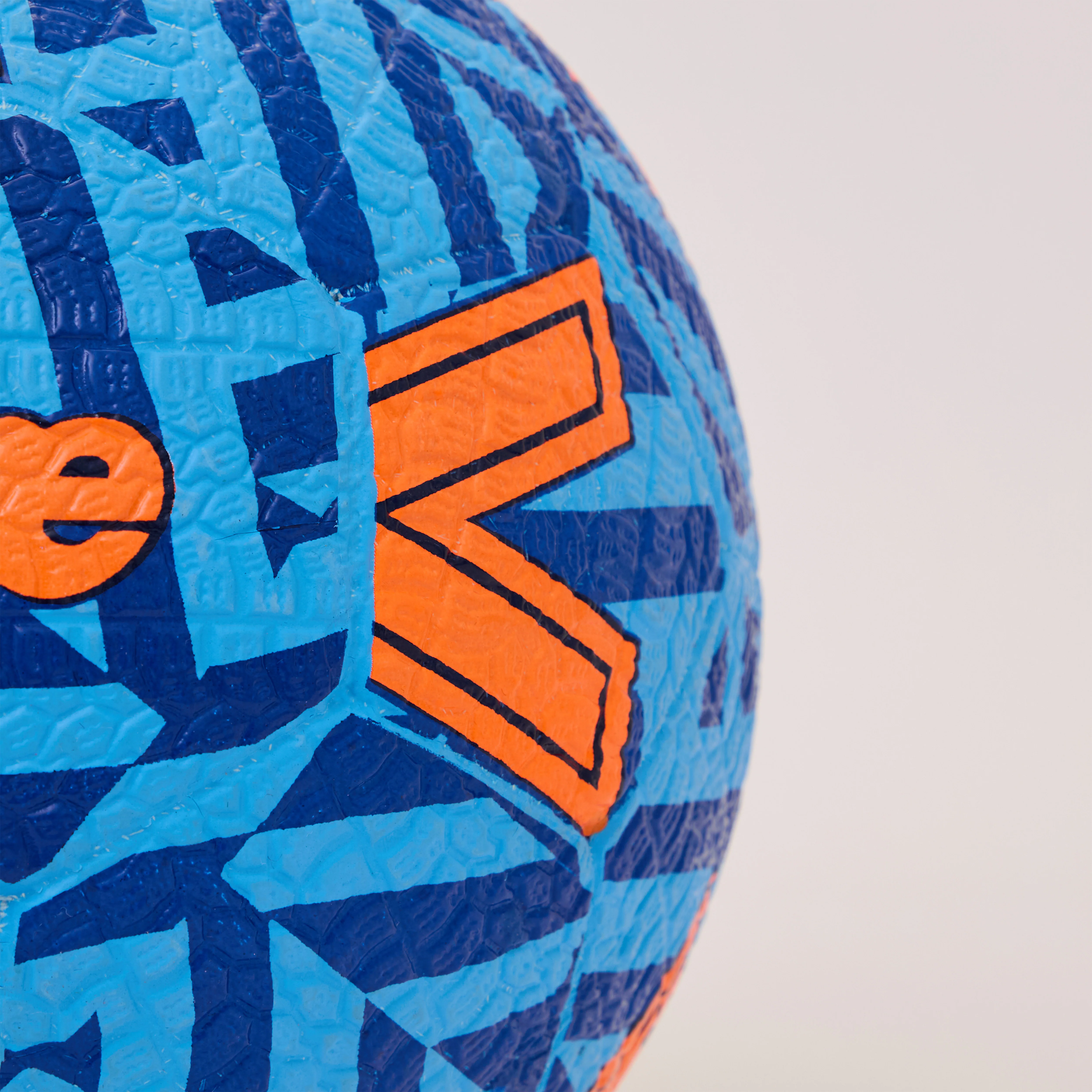 Street Soccer Football Orange/Blue/Dark Blue - Image 3