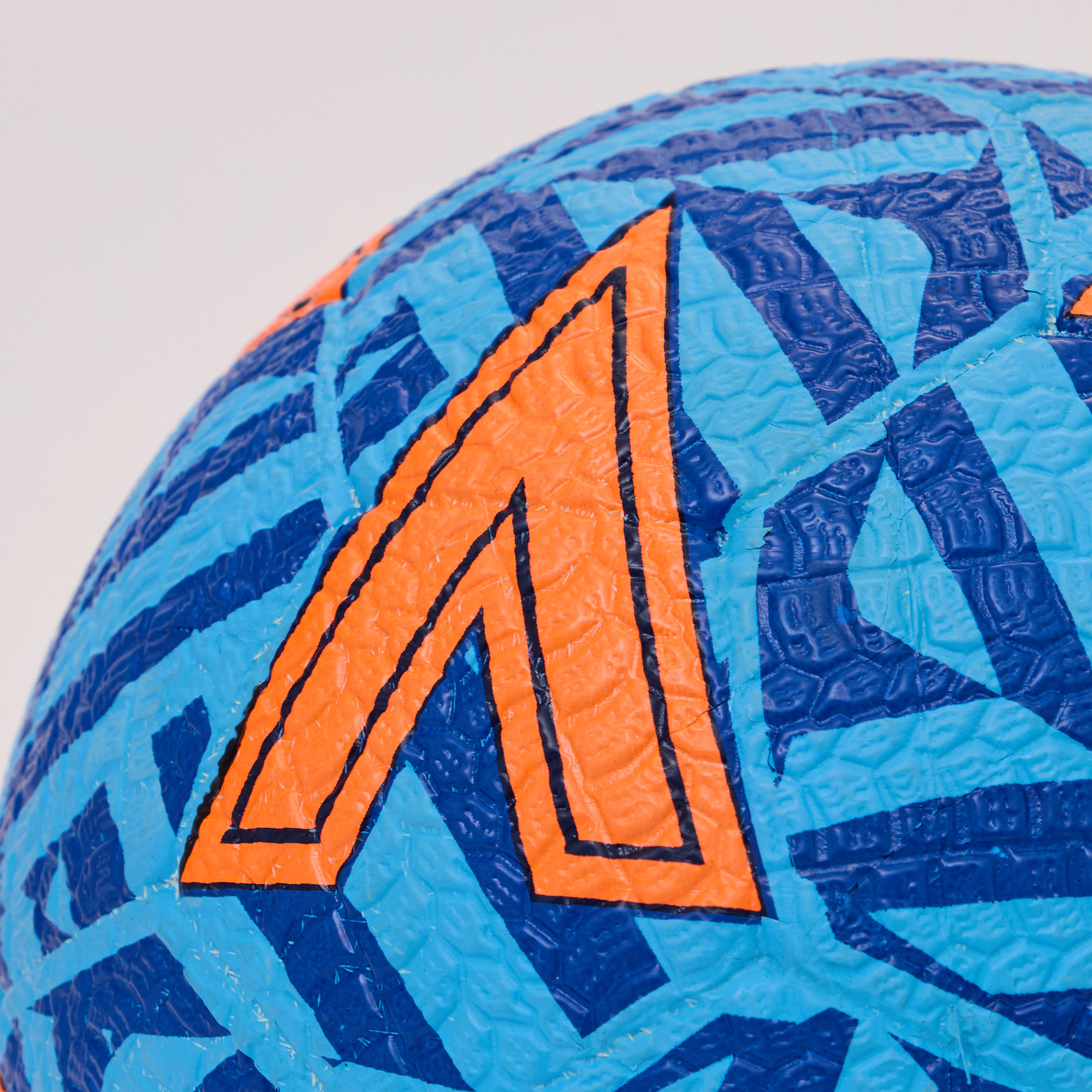 Street Soccer Football Orange/Blue/Dark Blue - Image 4