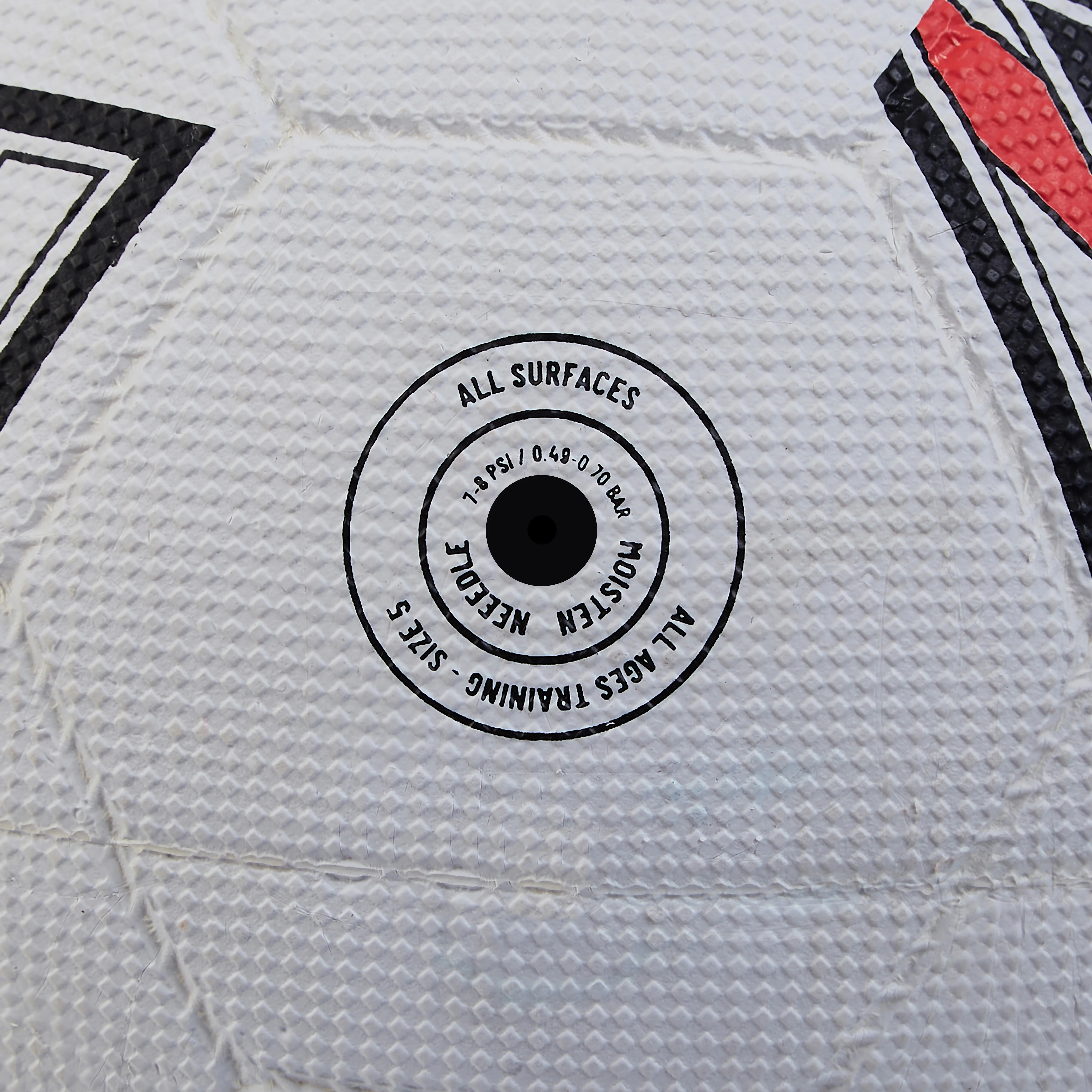Super Dimple Football White/Black - Image 6