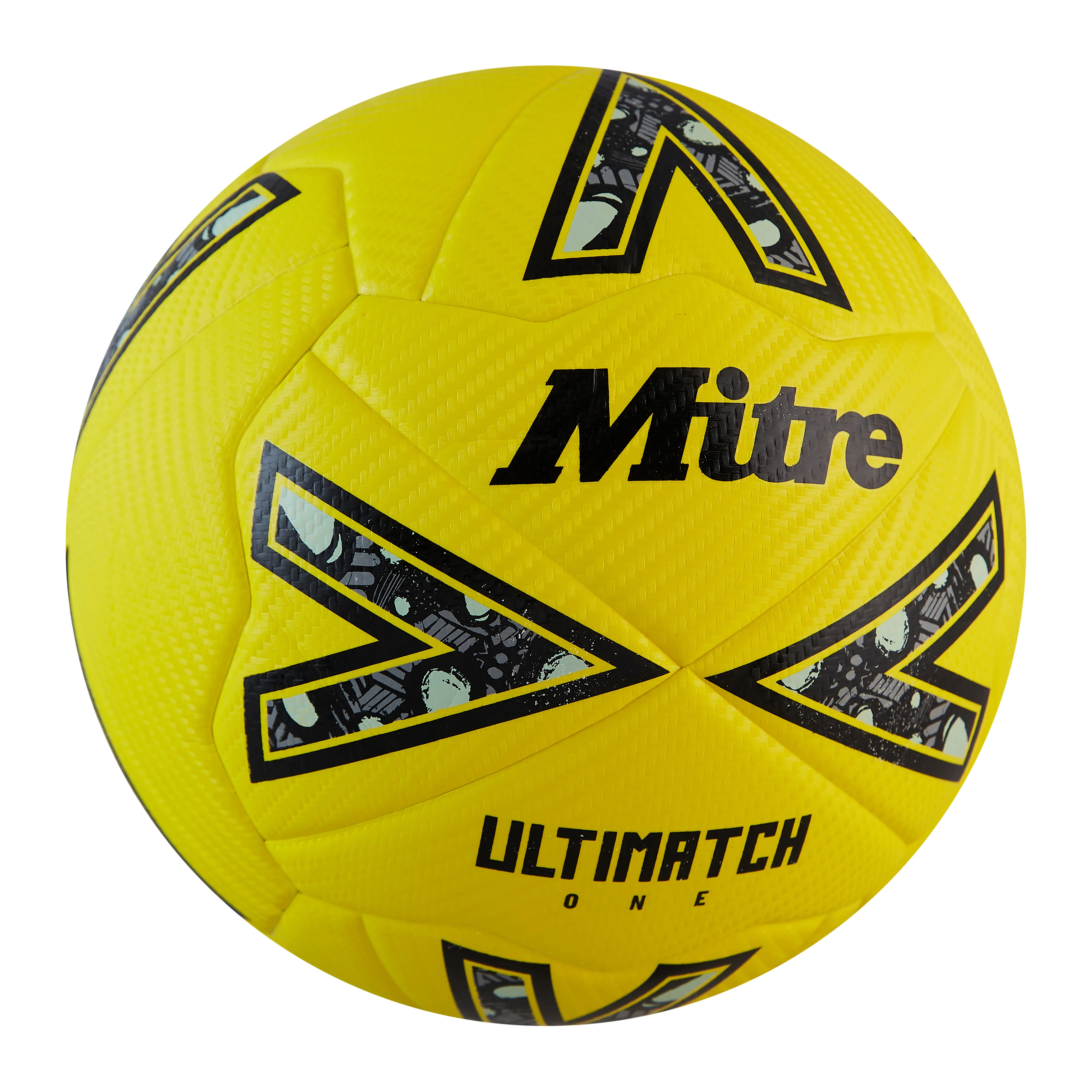 Ultimatch One Football Yellow/Black - Image 3