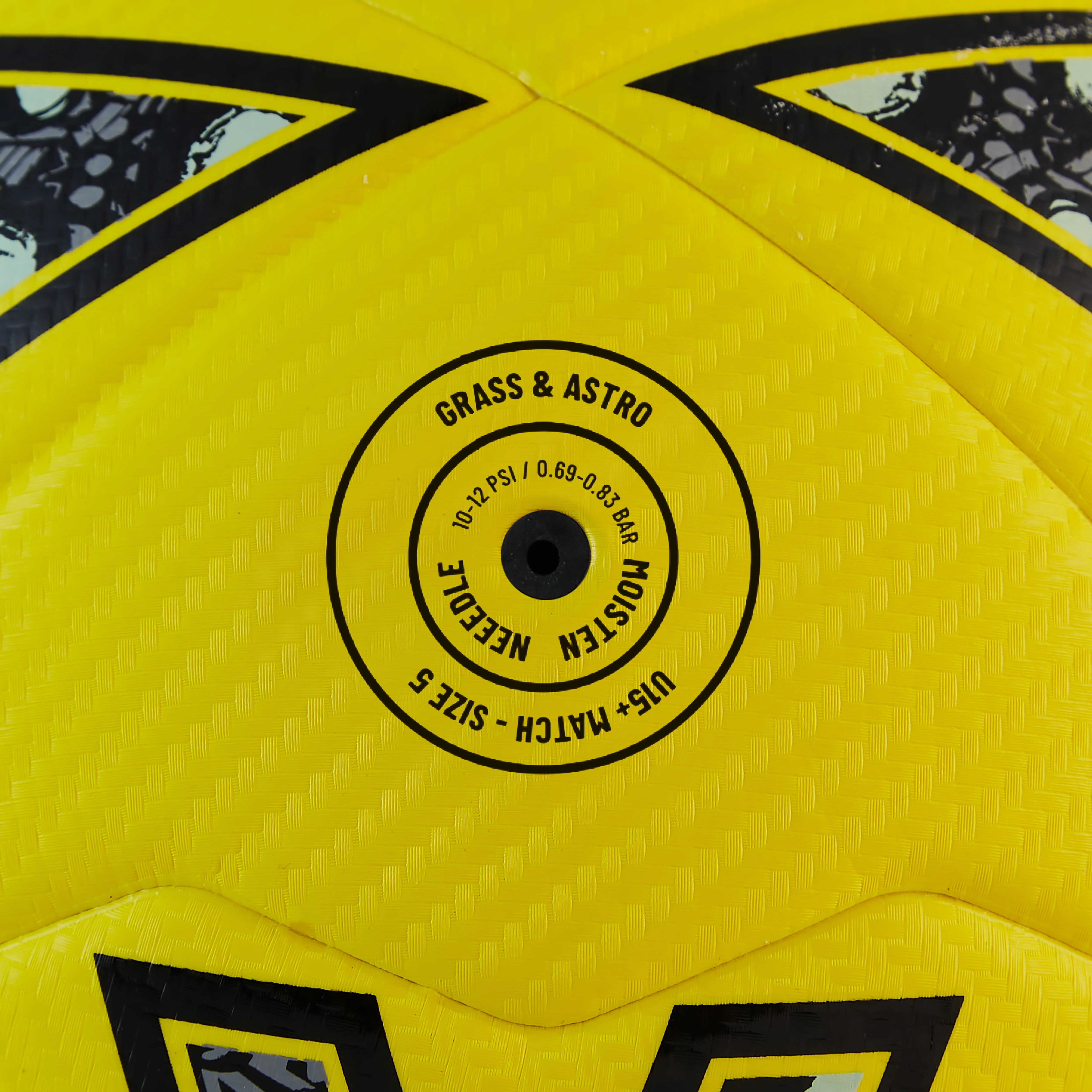 Ultimatch One Football Yellow/Black - Image 6