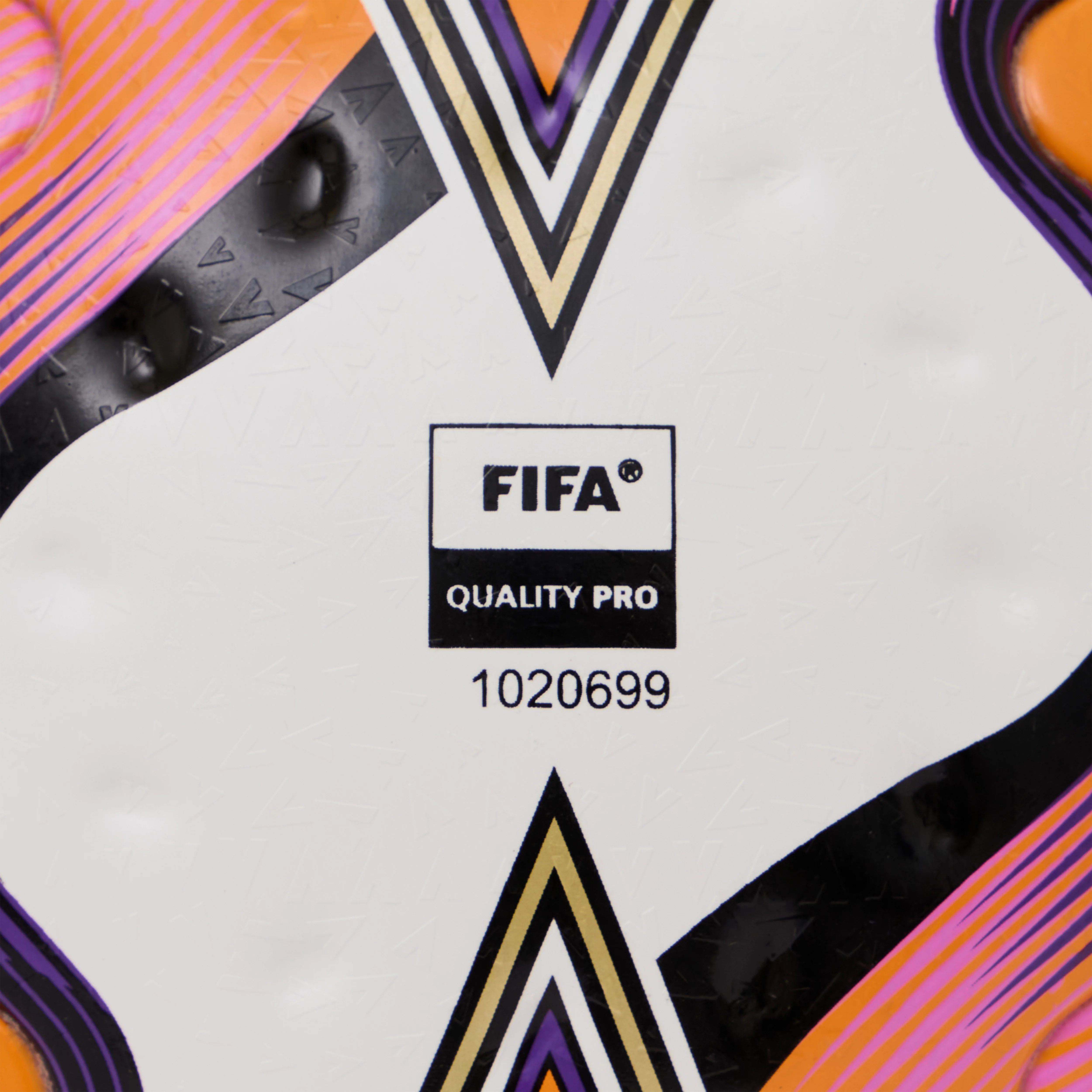 Ultimax Evo 26 Football White/Orange/Purple - Image 4