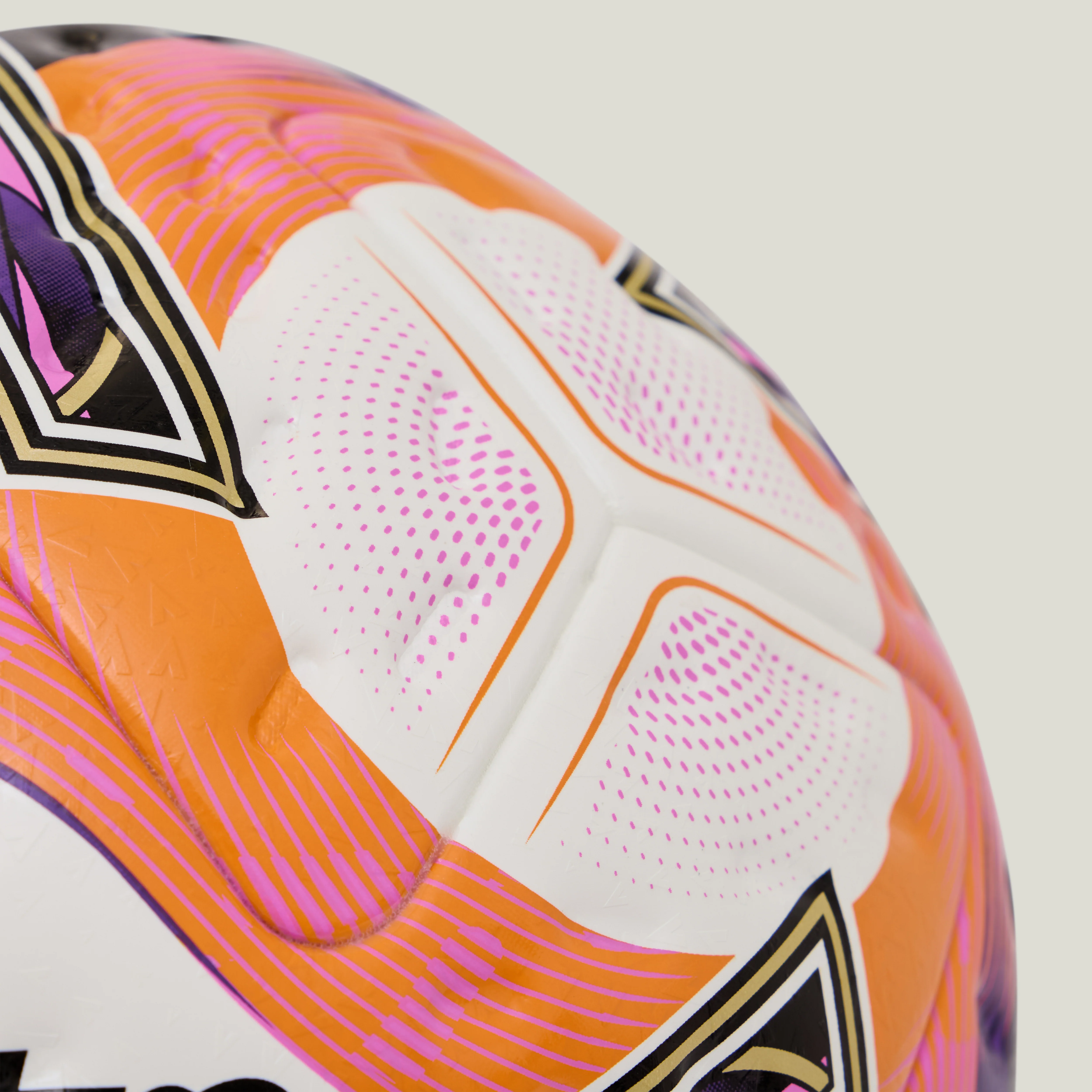 Ultimax Pro 26 Football White/Orange/Purple - Image 3