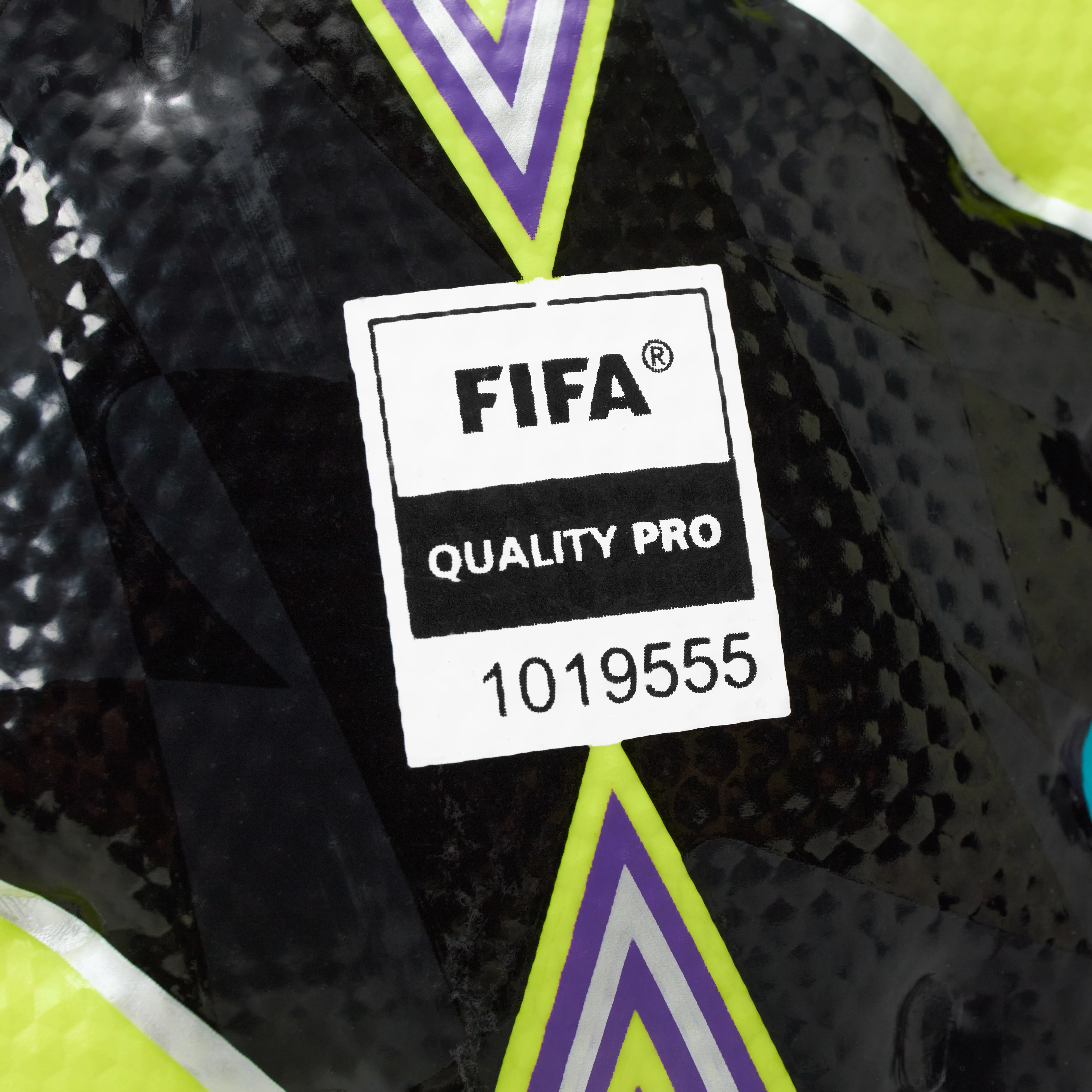Womens FA Cup Ultimax Pro Football Green/Purple/Black - Image 5